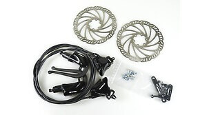 RideRever Trivia Carbon TT Scheibenbremse Set VR+HR (1000/1700mm) (BULK)