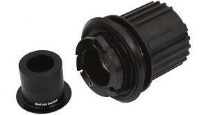 DT Swiss Freilauf Umrüstkit 3-Klinken MTB Shimano Microspline 12-fach TA 142/148/12 inkl. Endkappe