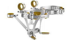 Elite Eroica Flaschenhalter Doppelhalter silver