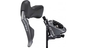 Set freni a disco Shimano GRX Di2 ST-RX815/BR-RX810, 2 velocità, sinistro