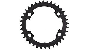 Corona Shimano 105 FC-R7000 2x11 4 bracci 110 BCD 39 denti nera