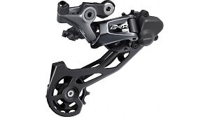 Deragliatore posteriore Shimano GRX RD-RX810 11 velocità gabbia media nero