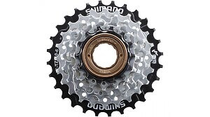 Piñón libre Shimano Tourney MF-TZ510 de 6 velocidades, 14-28 dientes