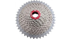 SunRace CSRX8 Kassette 11-fach Shimano HG 11-42 Zähne silver/red