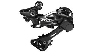 Deragliatore posteriore Shimano SLX RD-M7000 11 velocità gabbia media nero