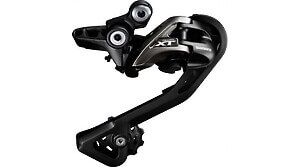 Deragliatore posteriore Shimano Deore RD-T8000, 10 velocità, gabbia lunga, nero