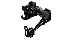 SRAM X5 achterderailleur 10-speed, lange kooi, zwart
