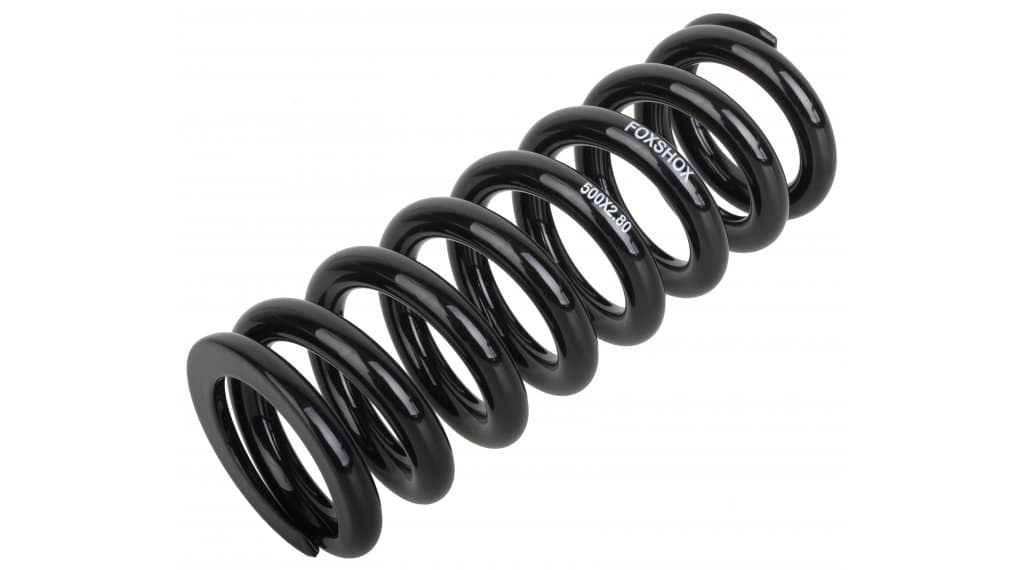 Fox Steel Dämpferfeder black 350 x 2.45" (BULK)