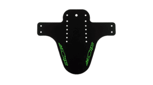 Azonic Splatter Fender Spritzschutz Logo black/neon green