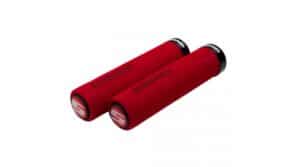 SRAM Schaumstoff Griffe 129mm red grip/black clamp