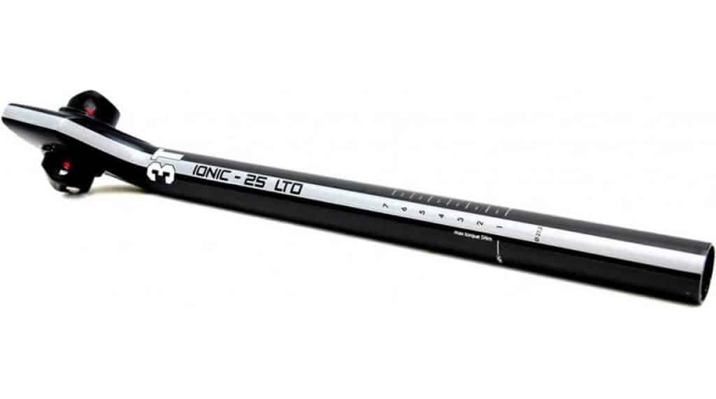 3T Ionic 25 LTD Carbon Sattelstütze 31.6x350mm 25mm Offset black (BULK)