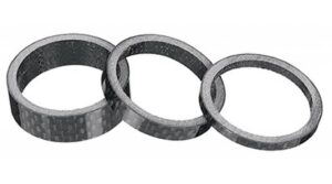 Ergotec Carbon Headset Spacer-Set 1 1/8" black