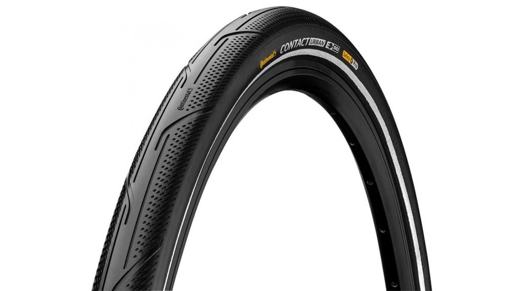 Continental Contact Urban 28" Drahtreifen 37-622 (700x37C) ECO50 black/black Reflex