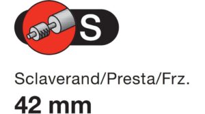 Continental Race Wide Schlauch für 28" S42 25-622 / 32-630 frz.-Ventil 42mm