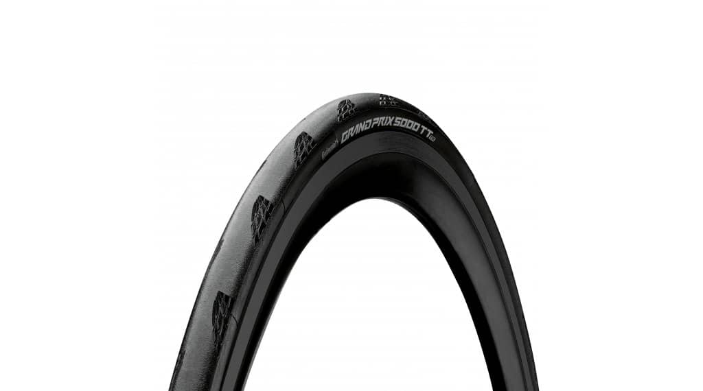 Continental Grand Prix 5000 TT TR 25-622 (700x25C) schwarz/schwarz (BULK)