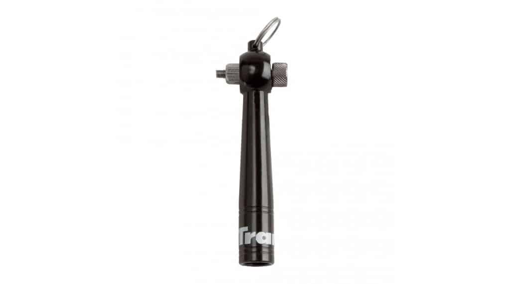 Tranz X Anti-Diebstahl Schnellspanner Set black