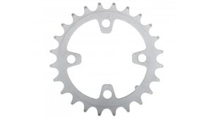 Race Face 9-fach Kettenblatt 24 Zähne 4-Bolt (64mm) silver