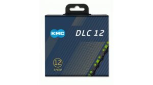 KMC DLC12 Kette 12-fach 126-Glieder black/green