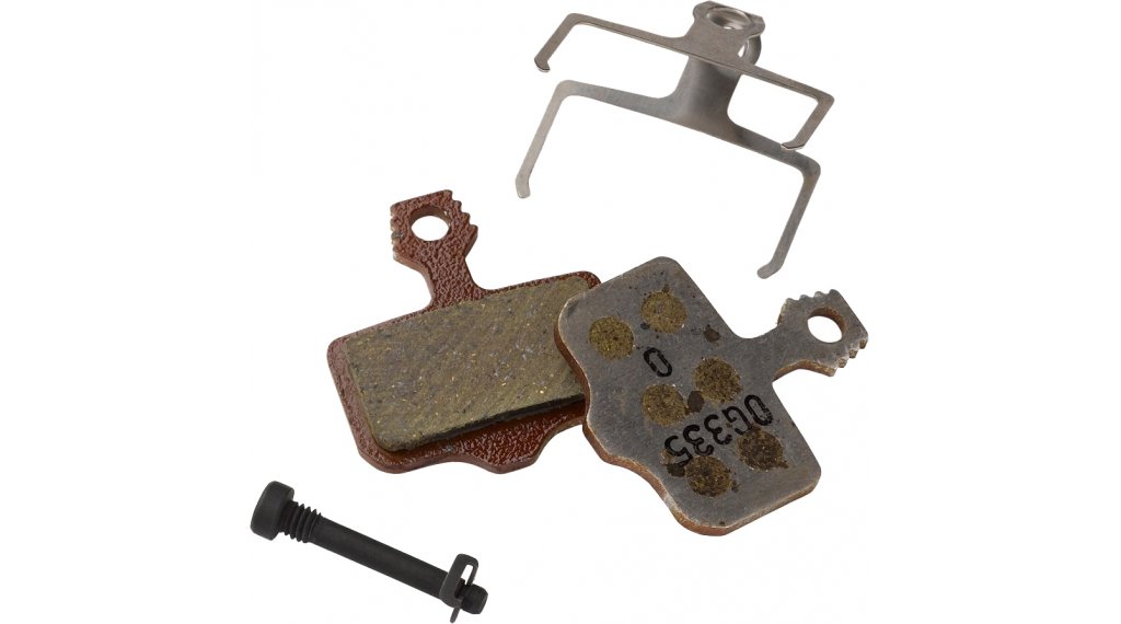 SRAM Disc Bremsbeläge Organisch für DB / Elixir / Level / Road Aluminium-Trägerplatte