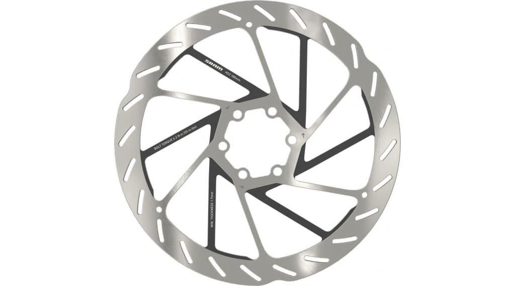 SRAM HS2 Rounded Bremsscheibe 6-Loch 180mm