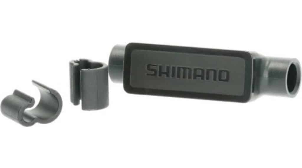 Shimano Di2 Sender I-EWWU111B ANT+/Bluetooth (D-FLY) Montage an Bremsleitung (Clip)