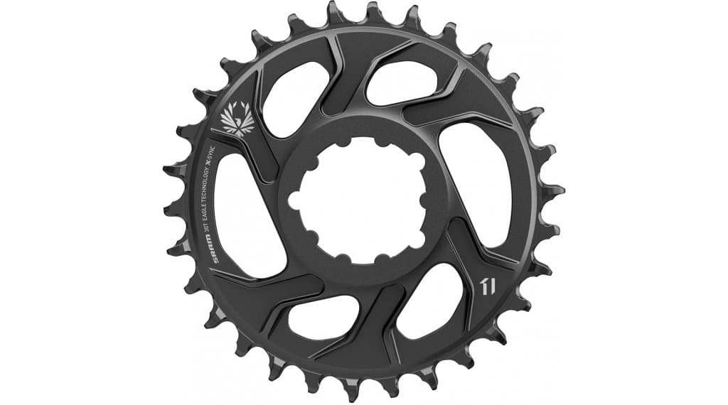 SRAM X-Sync2 Eagle Kettenblatt 12-fach 30 Zähne DirectMount 3mm Offset Boost black
