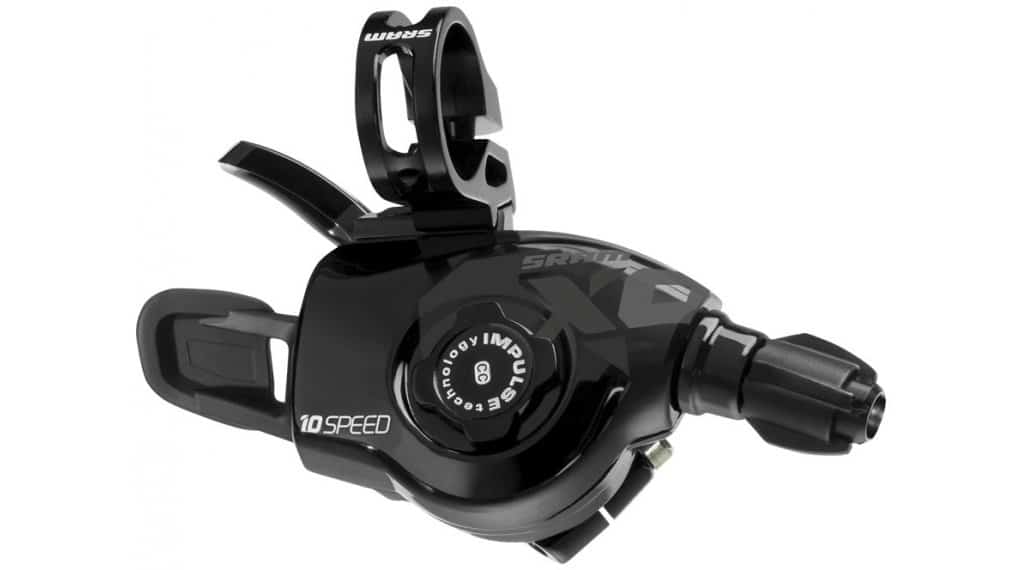 SRAM X0 Trigger Schalthebel Set 2x10-fach black Mod. 2013 (RETAIL-Verpackung)