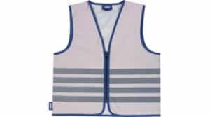 Abus Lumino Urban Warnweste Kinder Gr. L silver