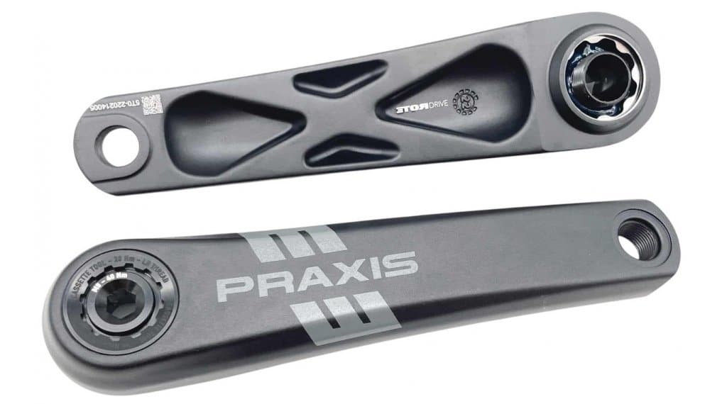 Praxis Works eTor AL Kurbel für FAZUA-R60/MAHLE-M40 165mm (BULK)