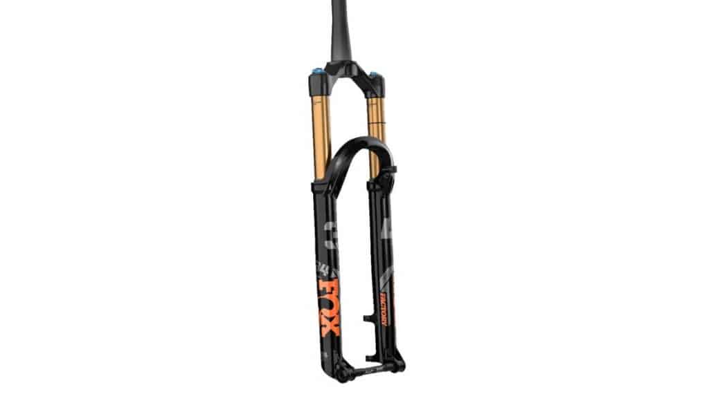 Fox 34 Float Factory FIT4 29" Federgabel 140mm Kabolt 15x110mm shiny black orange/gloss black logo