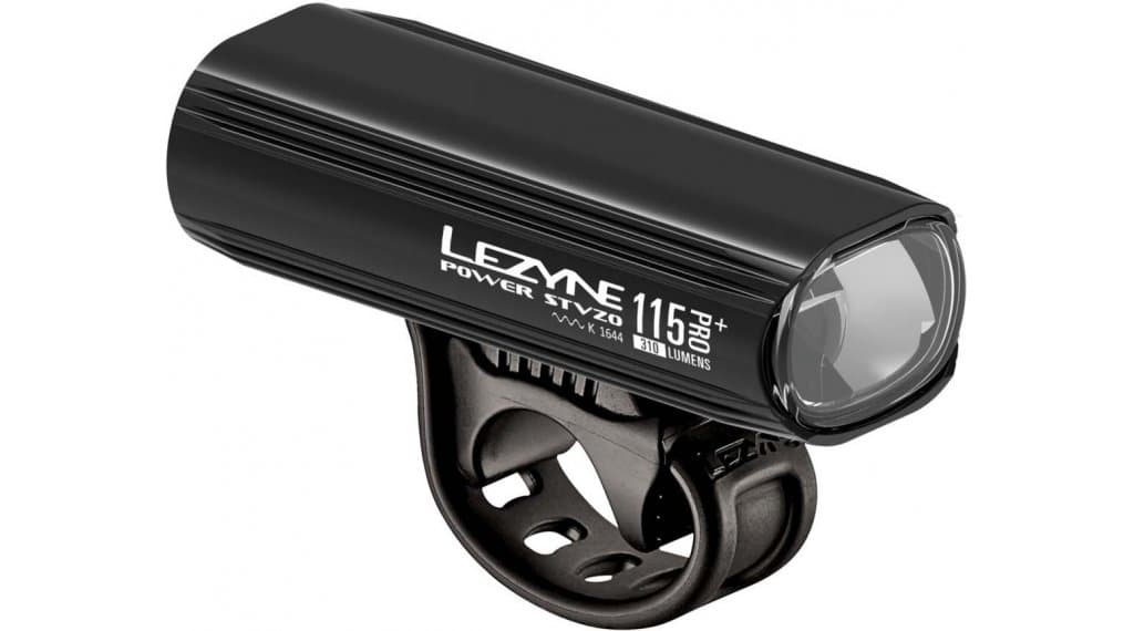 Lezyne Power Pro 115+ StVZO Frontlicht schwarz glänzend