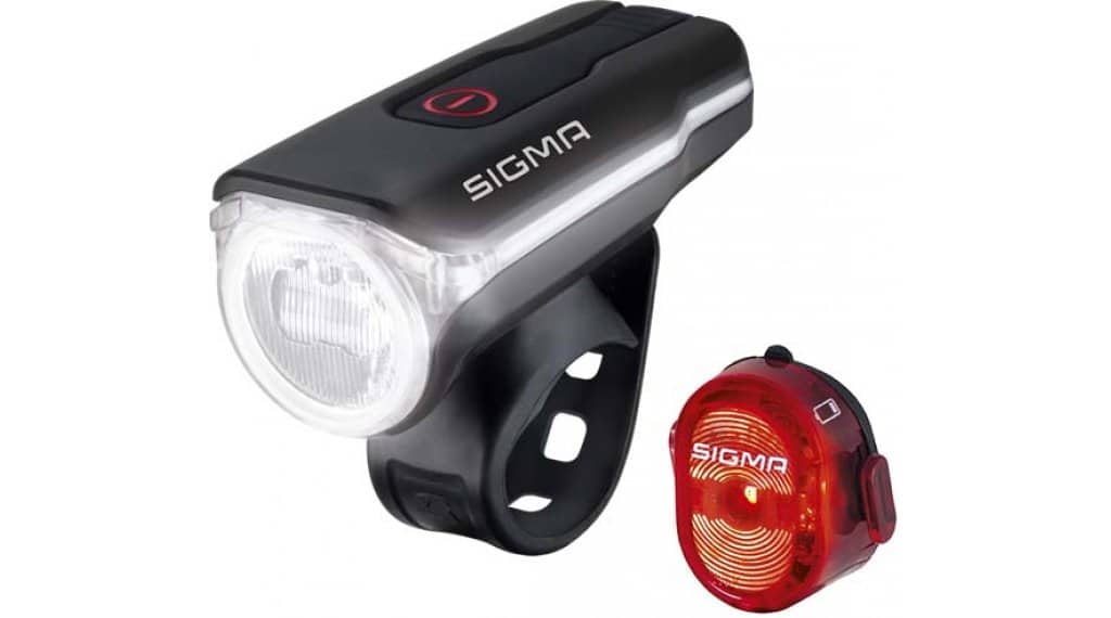 Sigma Sport Aura 60 / Nugget II Beleuchtungs-Set