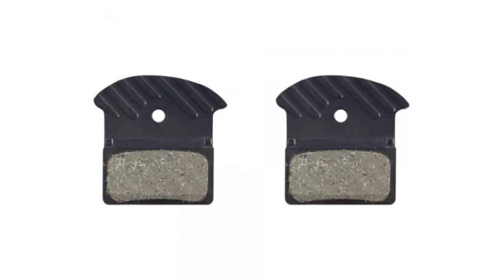 Shimano Disc Bremsbeläge J04C Metall mit Kühlrippen