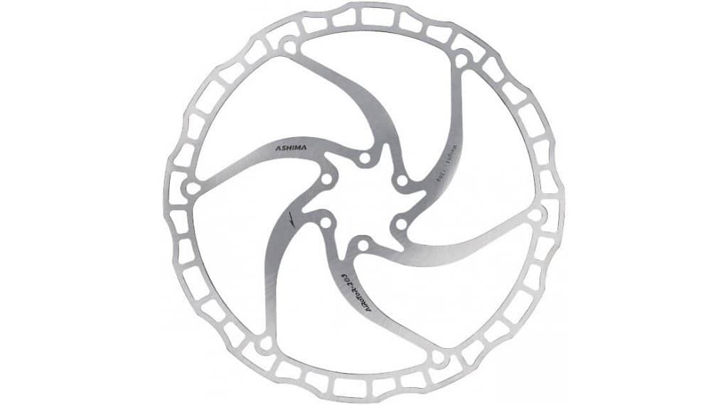 Ashima ARO-08 Bremsscheibe 6-Loch 203mm silver