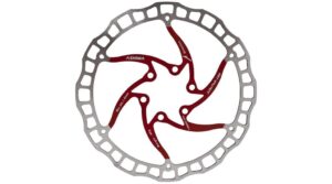 Ashima ARO-08 Bremsscheibe 6-Loch 180mm rot