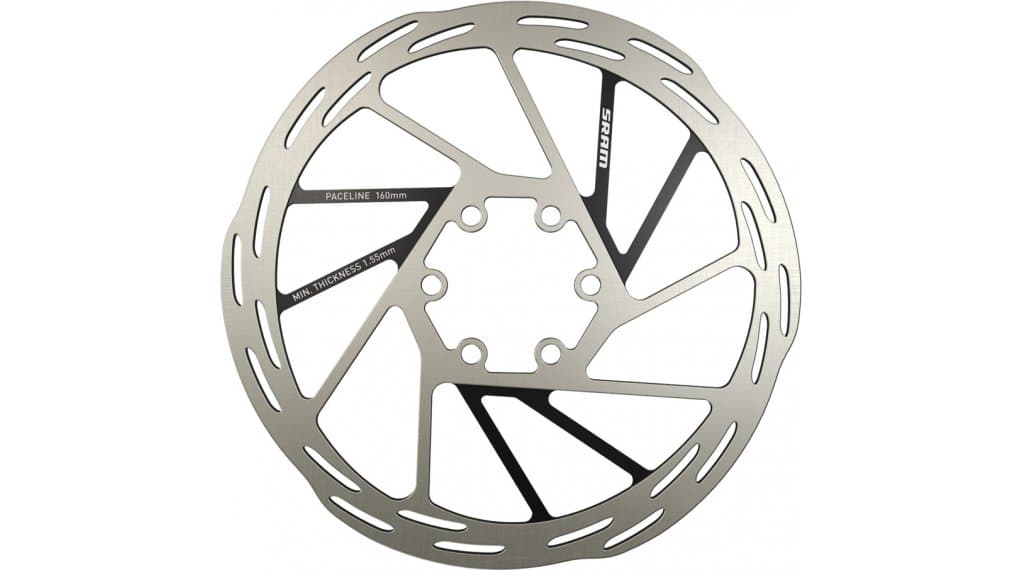SRAM Paceline Rounded Bremsscheibe 6-Loch 160mm black