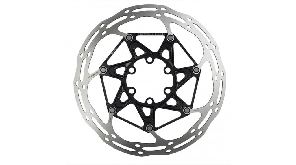 SRAM Centerline X Rounded Bremsscheibe 6-Loch 160mm Stahl black/silver