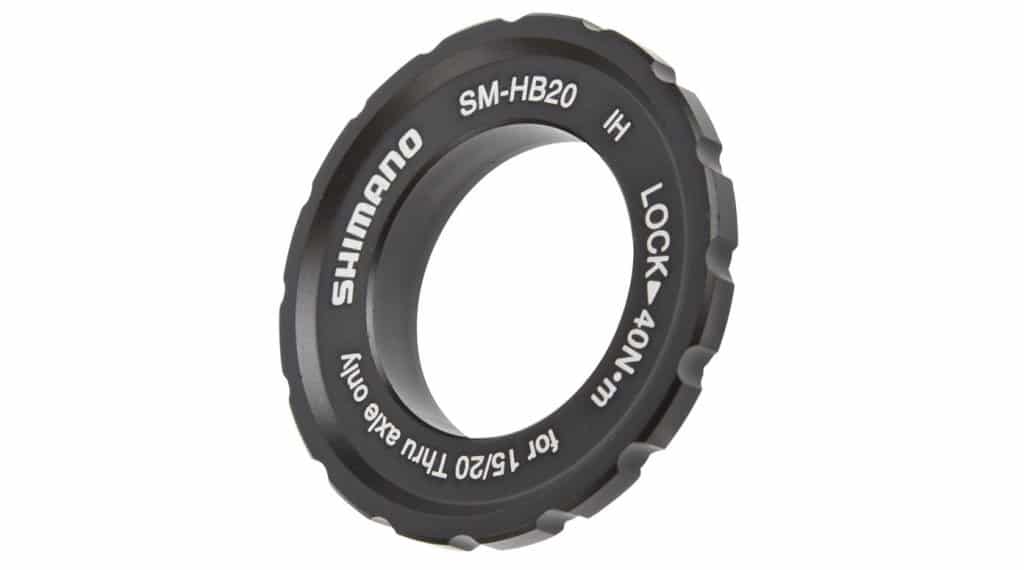 Shimano SM-HB20 Centerlock Verschlussring für 15/20 mm Steckachsen (BULK)