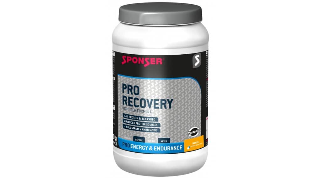 Sponser Pro Recovery 44/44 Kohlenhydrat-Proteinpulver Mango 800g