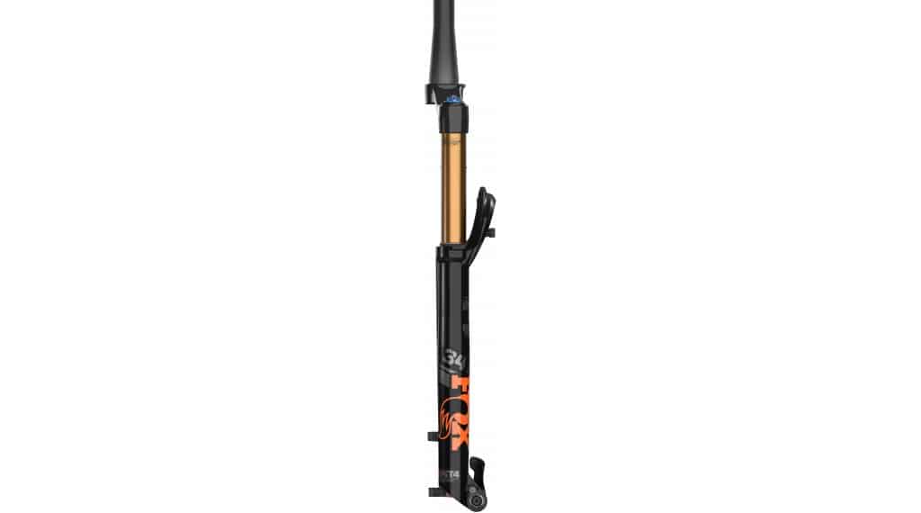 Fox 34 Float Factory FIT4 29" Federgabel 140mm 44mm-Offset shiny black orange/gloss black logo Mod. 2022