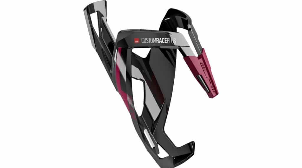 Elite Custom Race Plus Flaschenhalter glossy black/amaranth graphic