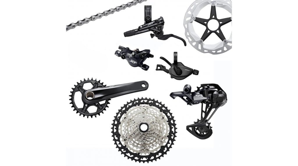 Shimano XT M8100 XC Gruppe 1x12-fach 32 Zähne 175mm 10-51 Zähne