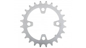 Race Face 9-fach Kettenblatt 24 Zähne 4-Bolt (64mm) silver