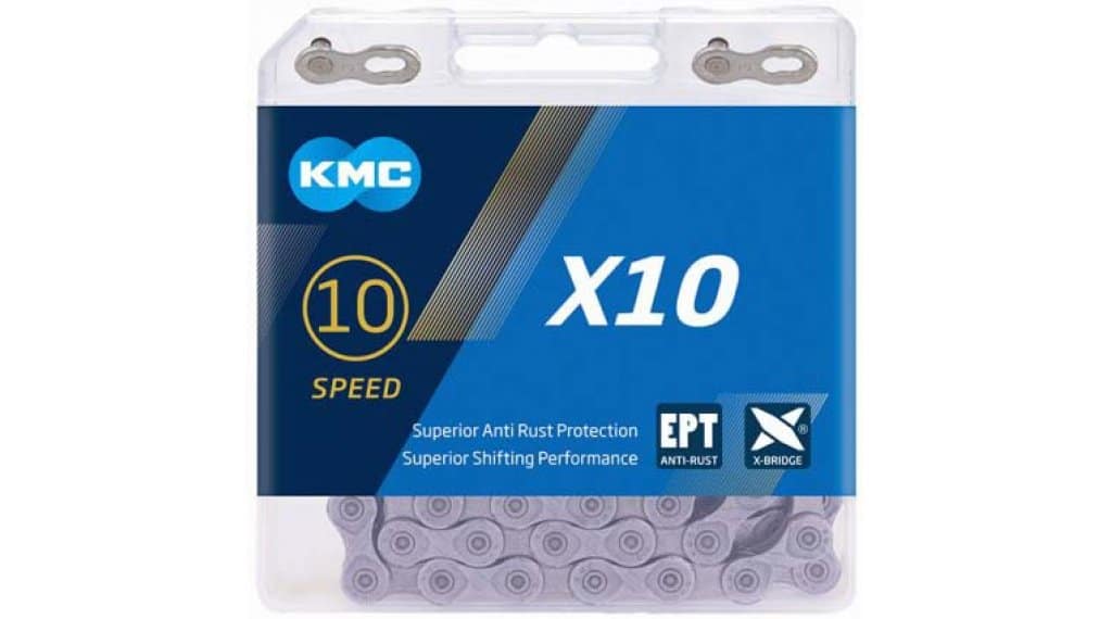 KMC X10 Kette 10-fach 114-Glieder EPT silver