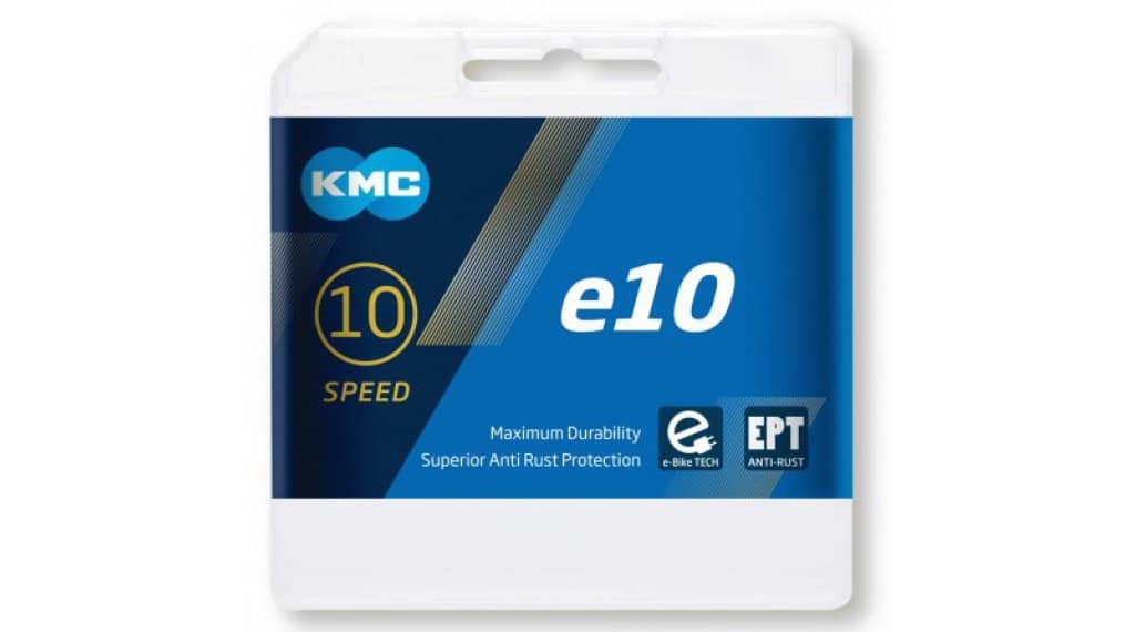 KMC e10 Kette 10-fach 136-Glieder EPT silver