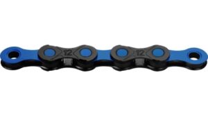 KMC DLC12 Kette 12-fach 126-Glieder black/blue
