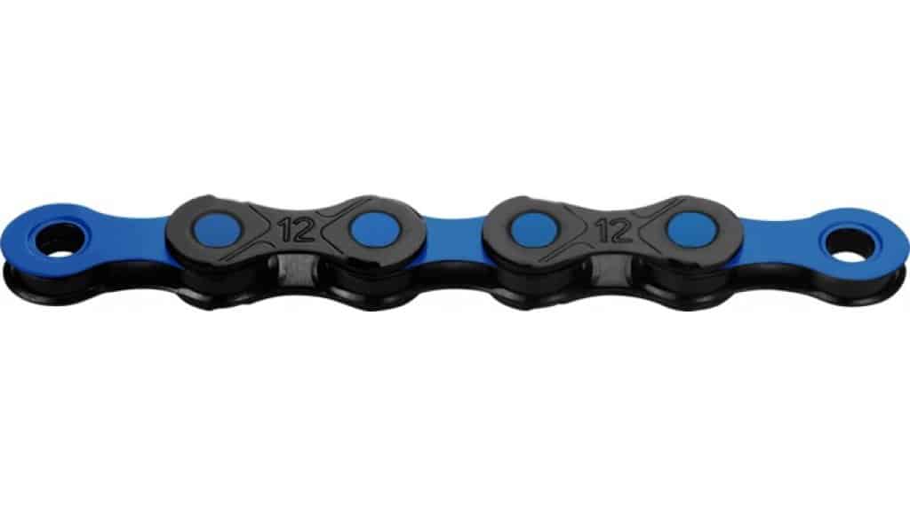 KMC DLC12 Kette 12-fach 126-Glieder black/blue