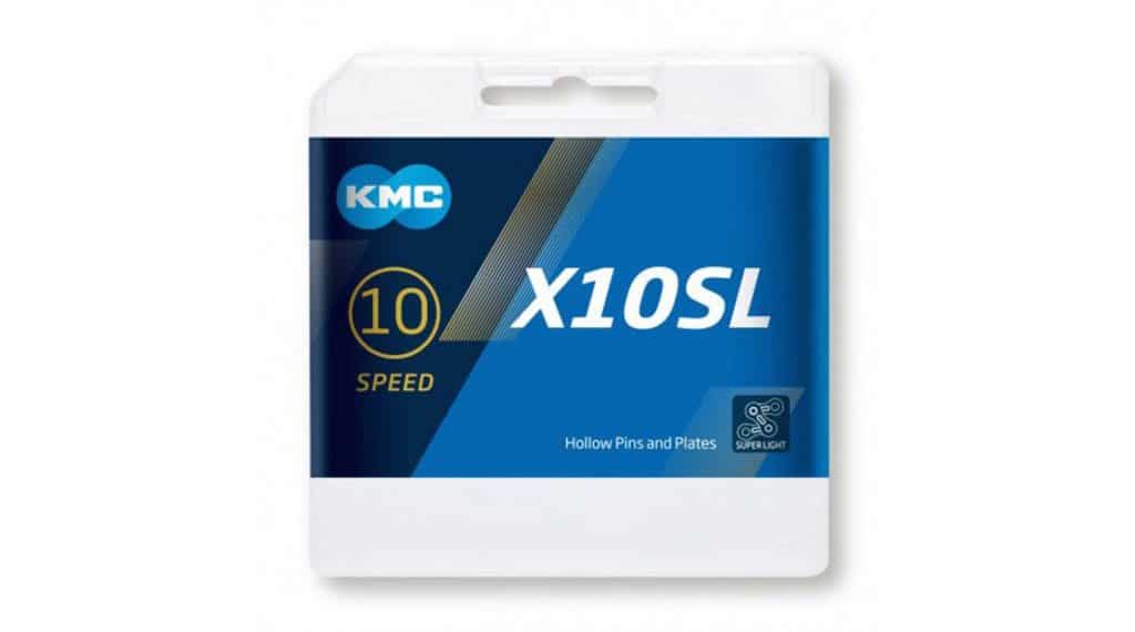 KMC X10 SL Kette 10-fach 114-Glieder silver