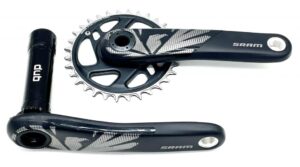 SRAM X1 Carbon Eagle DUB Kurbelgarnitur 170mm 30 Zähne (BULK)