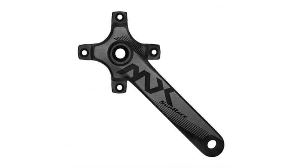 Sunrace MX Kurbalarmsatz mit Innenlager ohne Kettenblatt für 11-/12-fach